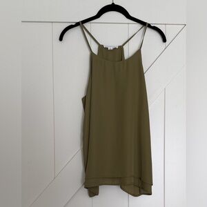 Stella Luce Khaki/greeb Camisole Top